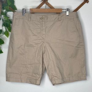 ANN TAYLOR LOFT Womens Size 12 Khaki Beige Tan Shorts